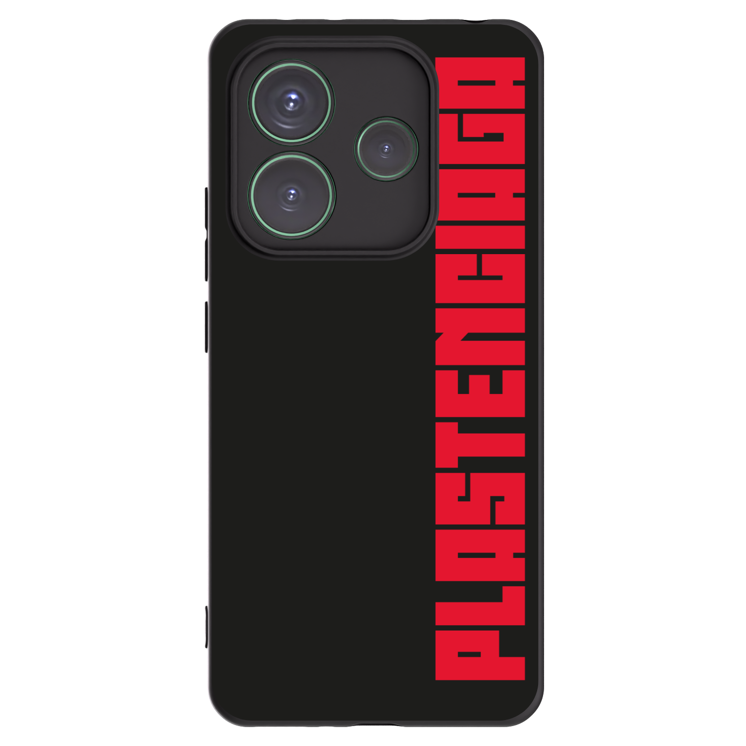 Picasee crna silikonska maskica za Xiaomi Redmi Note 14 5G - Plastenciaga