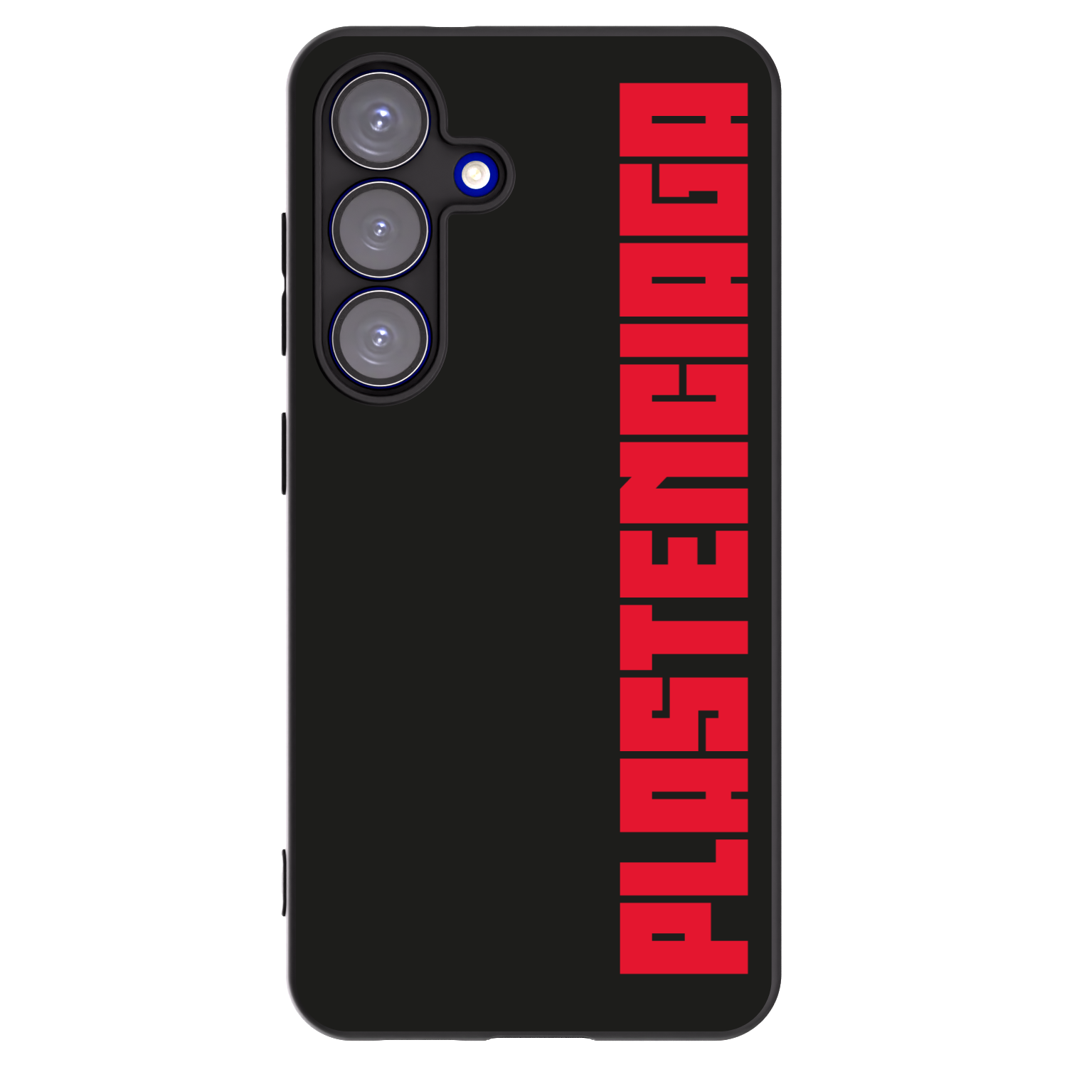 Picasee crna silikonska maskica za Samsung Galaxy S25 5G - Plastenciaga