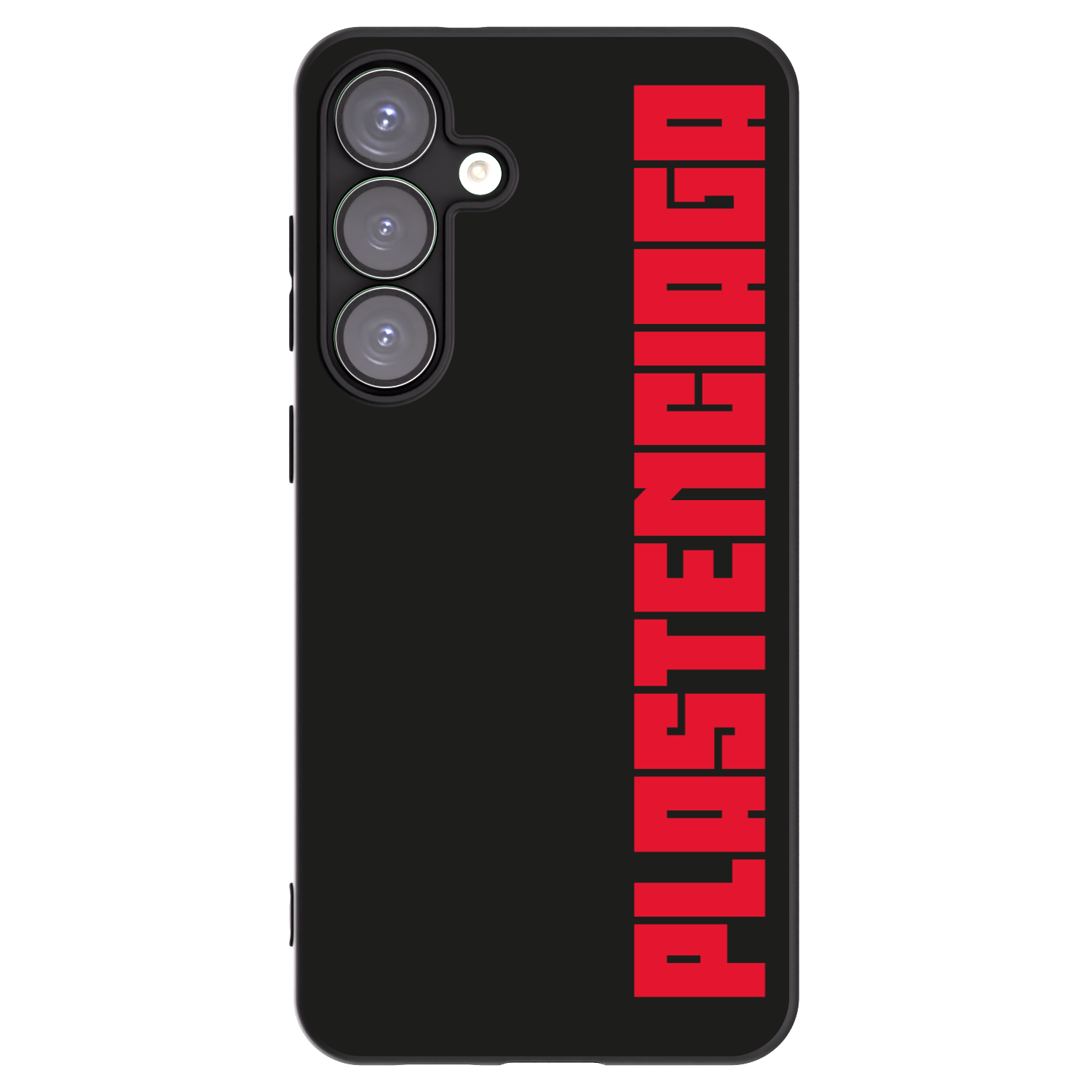 Picasee crna silikonska maskica za Samsung Galaxy S25+ 5G - Plastenciaga