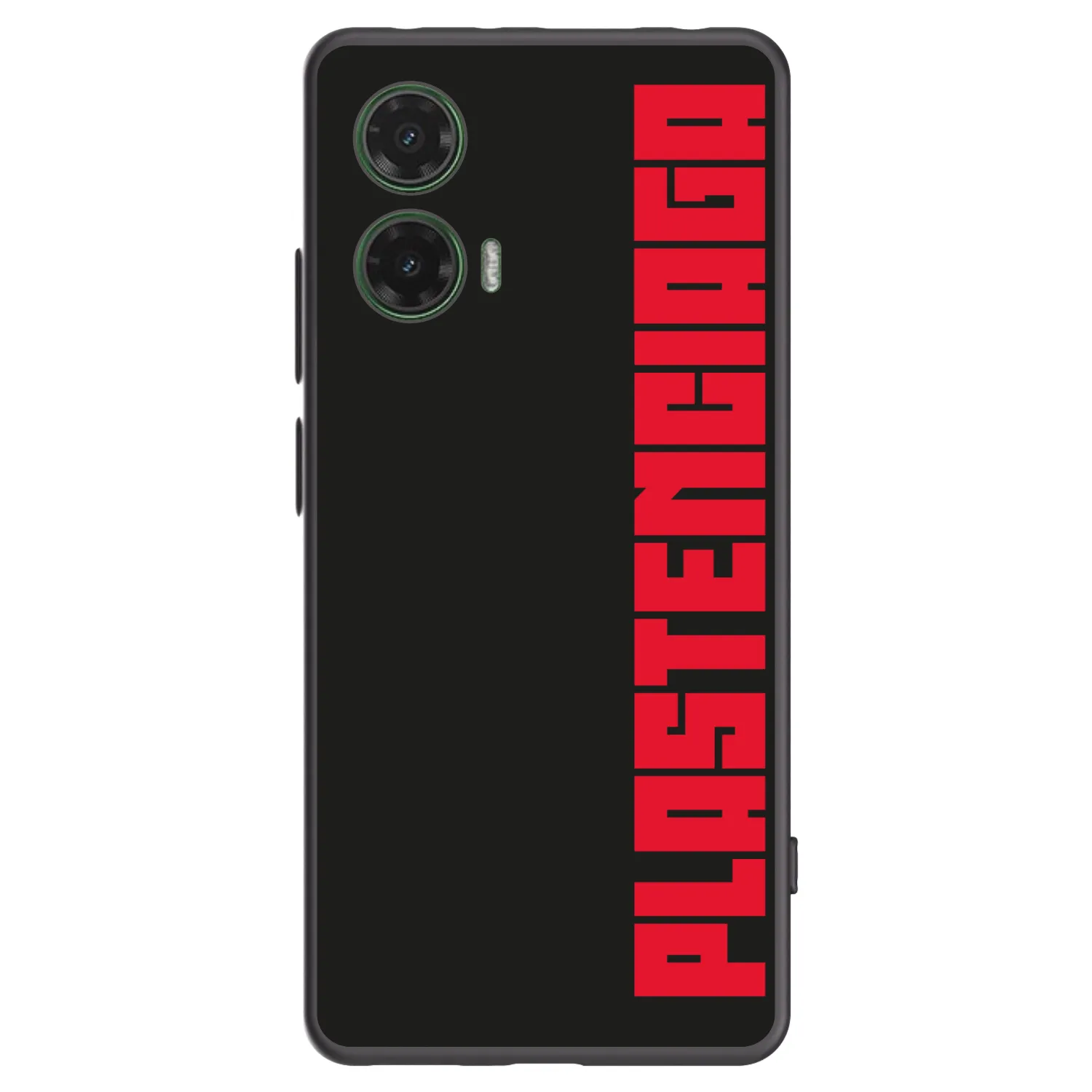 Picasee crna silikonska maskica za Motorola Moto G35 5G - Plastenciaga
