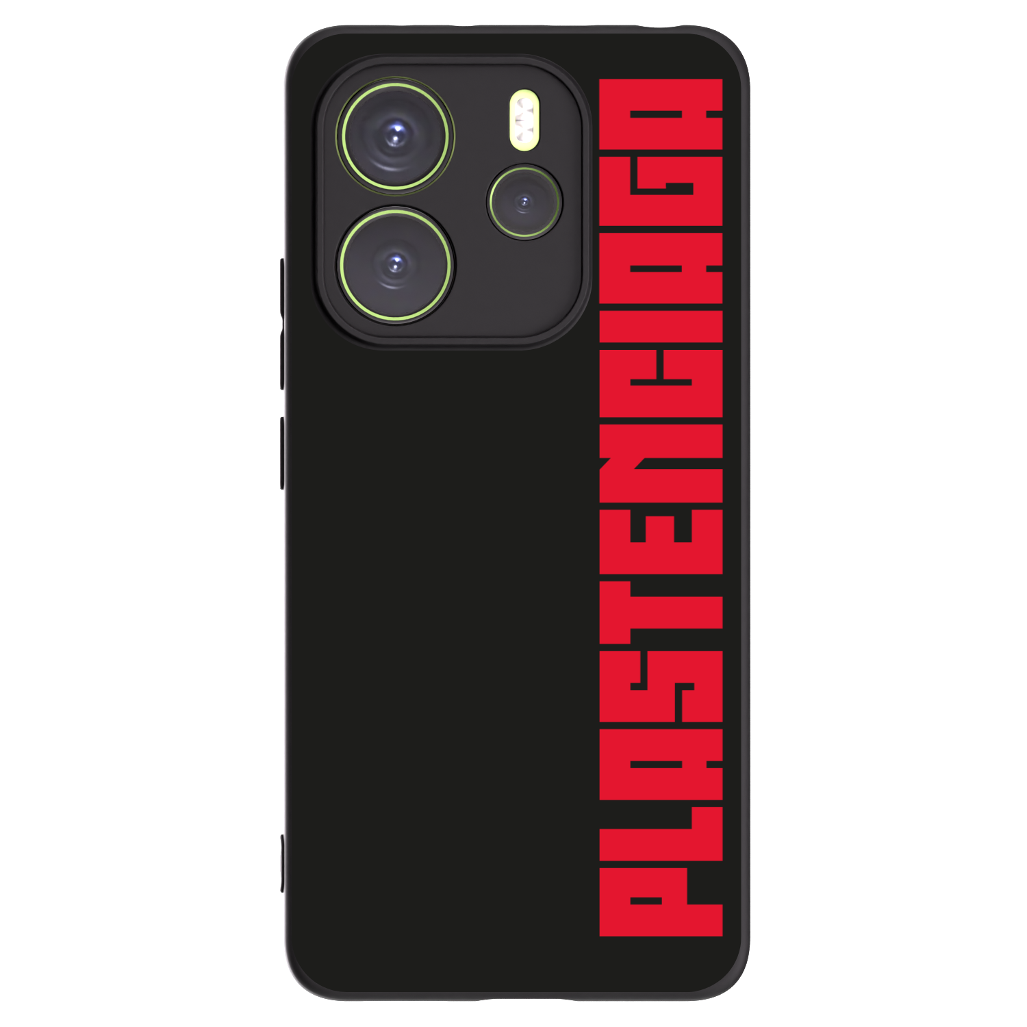 Picasee crna silikonska maskica za Xiaomi Redmi Note 14 4G - Plastenciaga