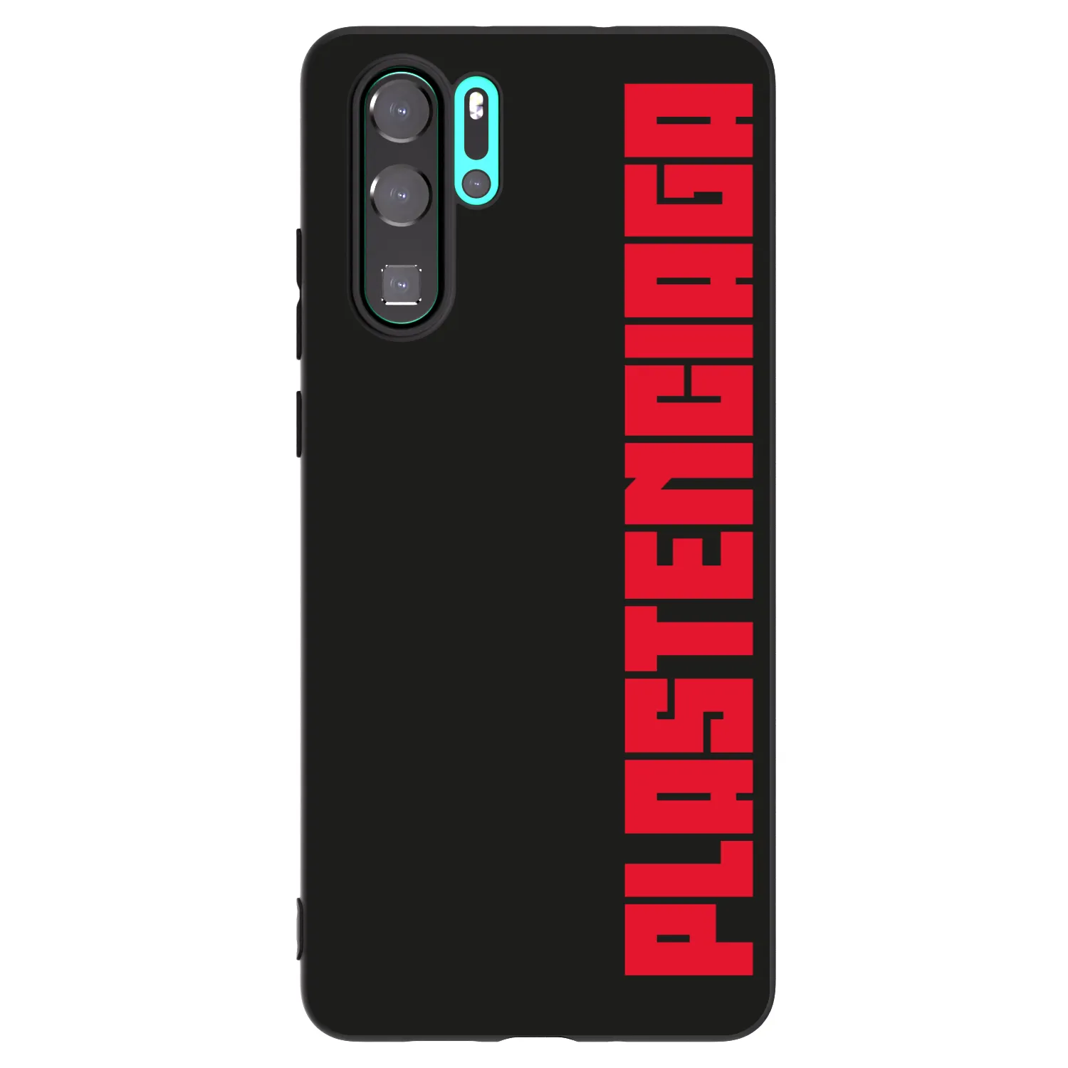 Picasee crna silikonska maskica za Huawei P30 Pro - Plastenciaga