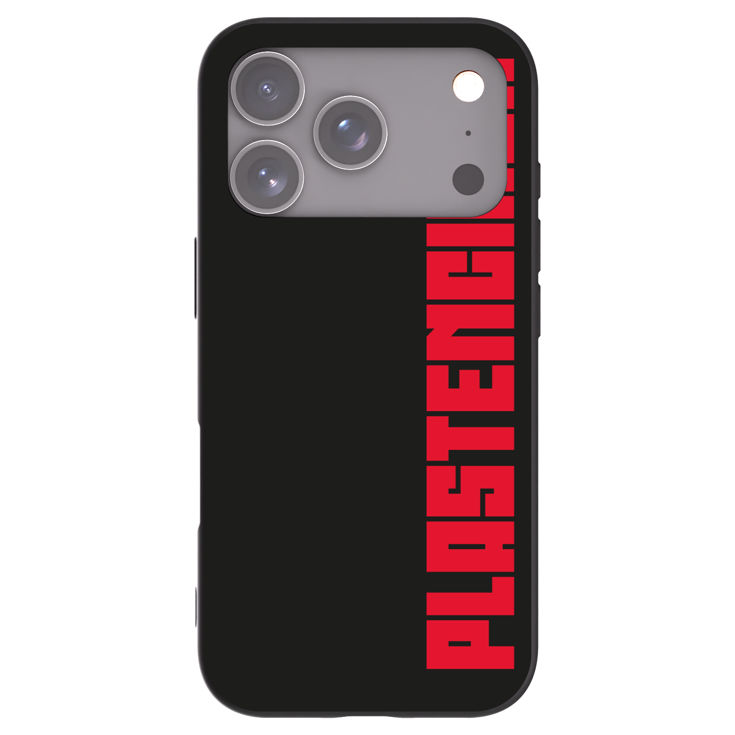 Picasee crna silikonska maskica za Apple iPhone 17 Pro - Plastenciaga