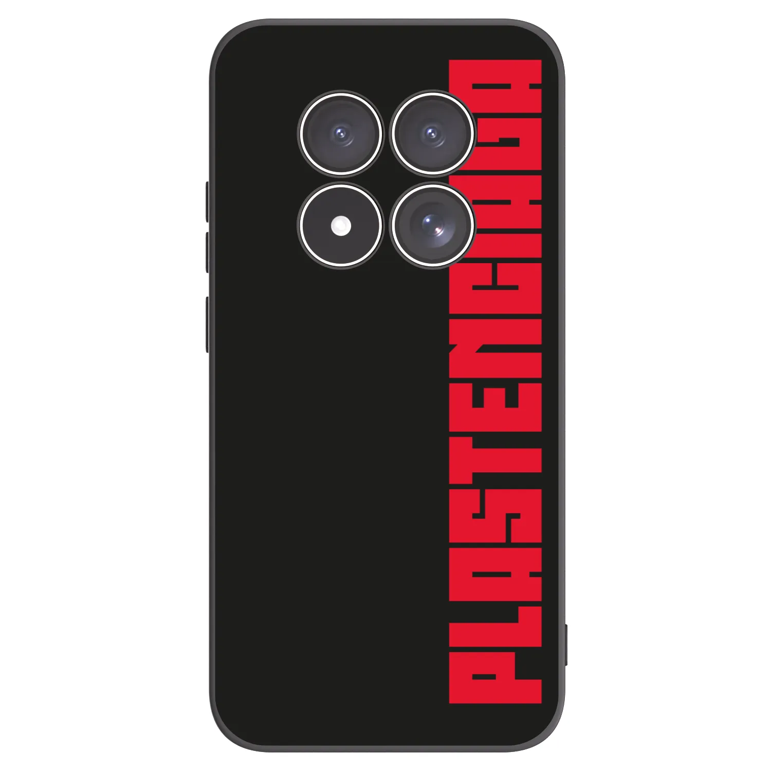 Picasee crna silikonska maskica za Xiaomi Redmi Note 15 Pro 4G - Plastenciaga