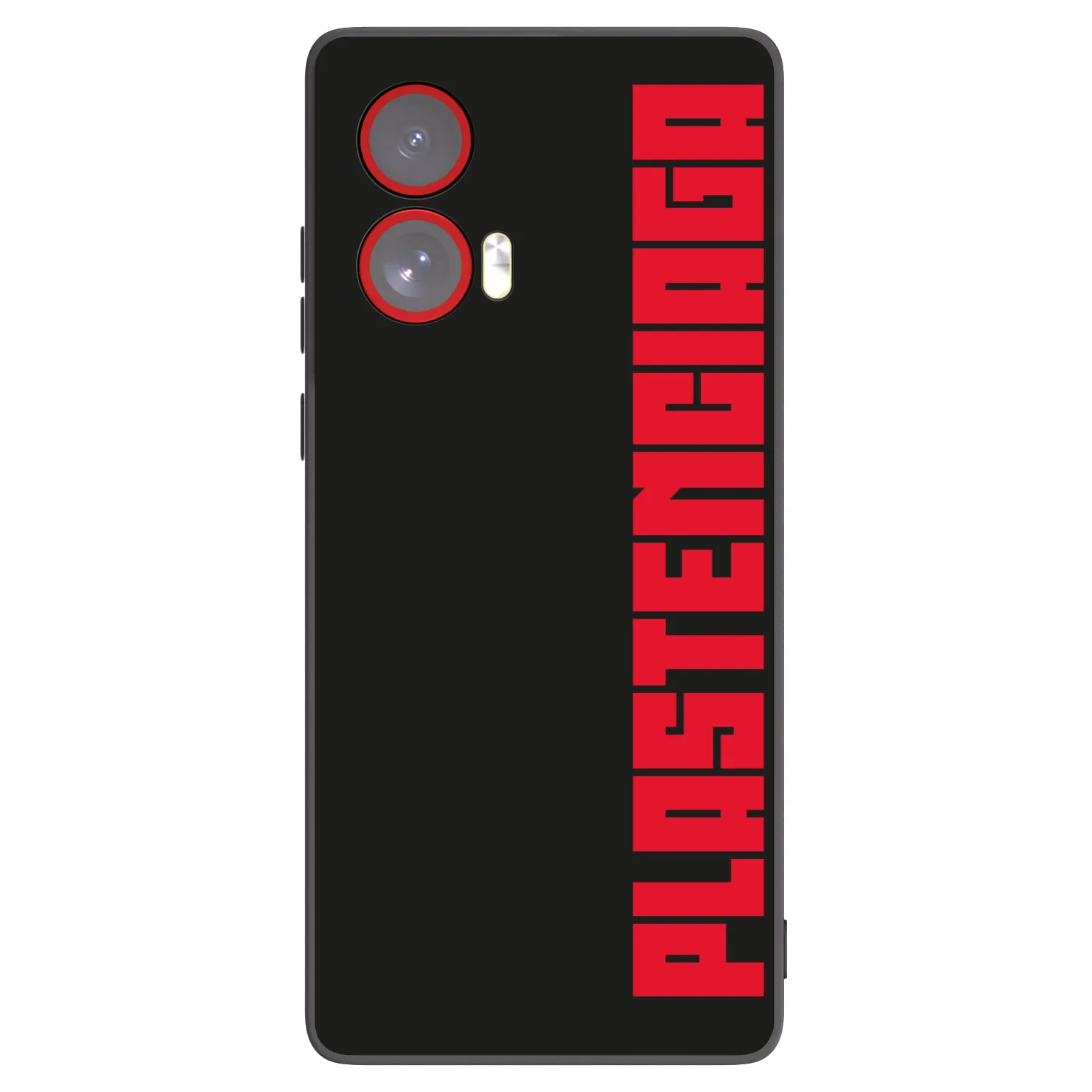 Picasee crna silikonska maskica za Motorola Edge 50 Fusion - Plastenciaga