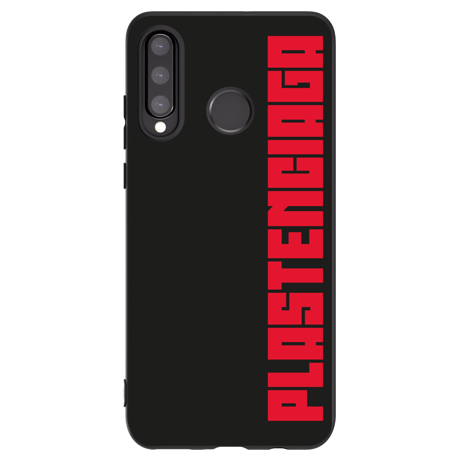 Picasee crna silikonska maskica za Huawei P30 Lite - Plastenciaga