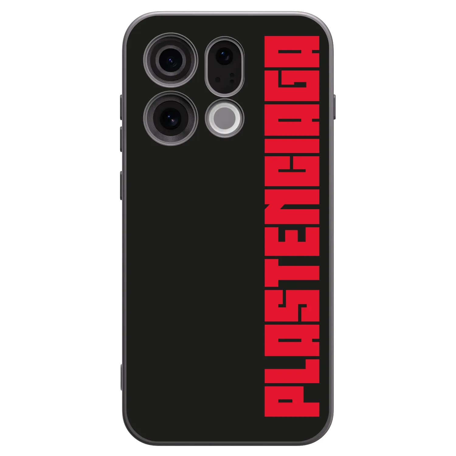 Picasee crna silikonska maskica za OPPO Find X9 - Plastenciaga