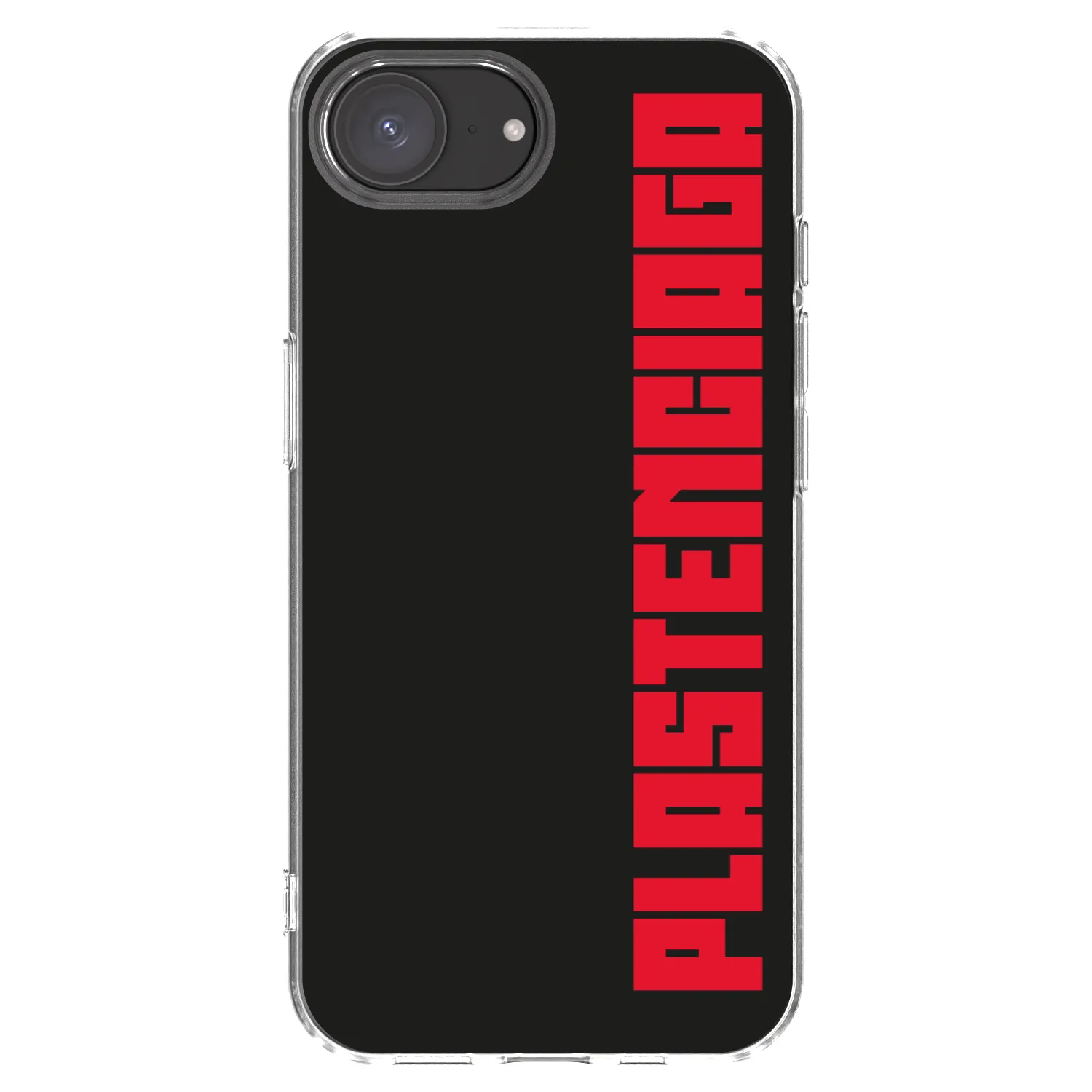 Picasee silikonska prozirna maskica za Apple iPhone 17e - Plastenciaga