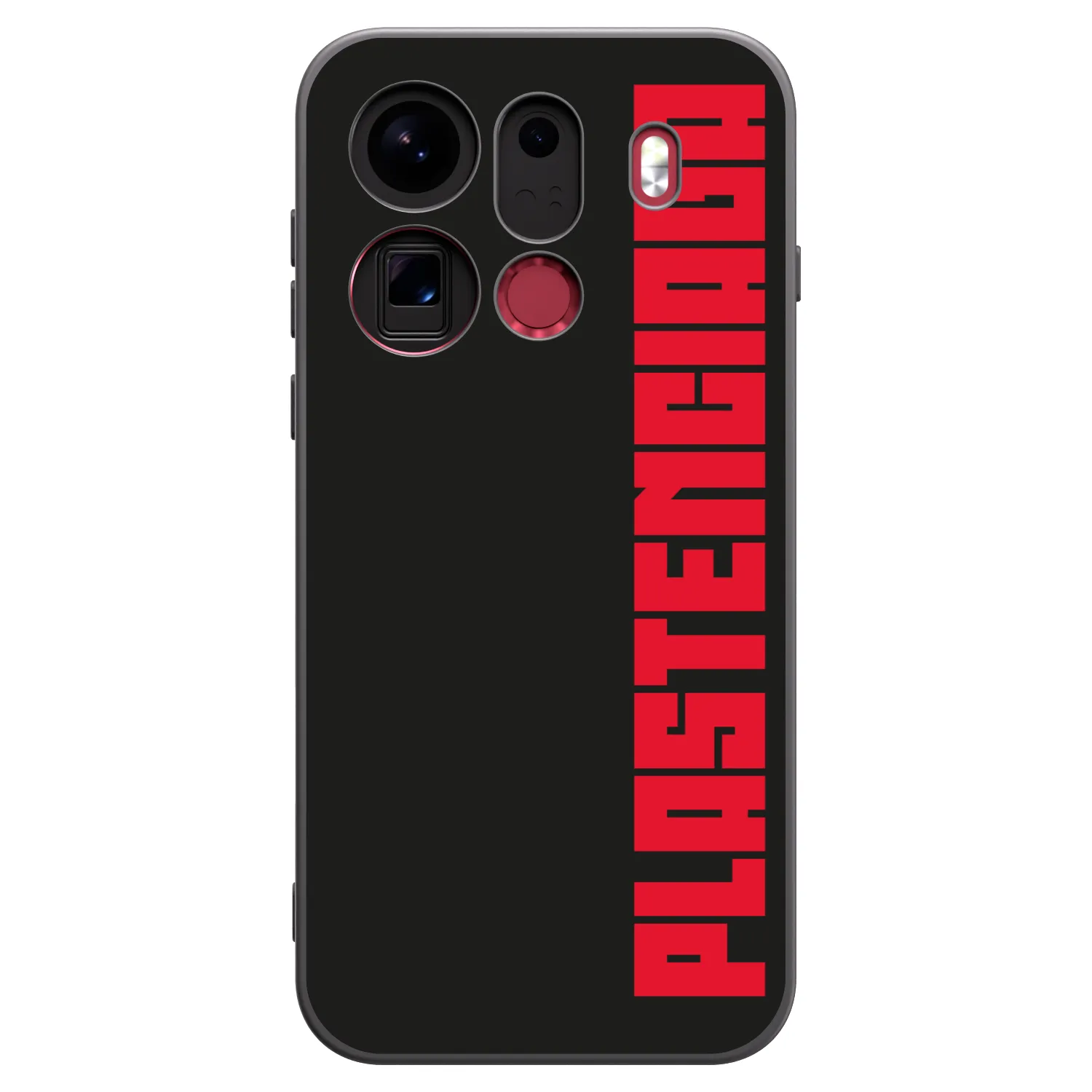 Picasee crna silikonska maskica za OPPO Find X9 Pro - Plastenciaga