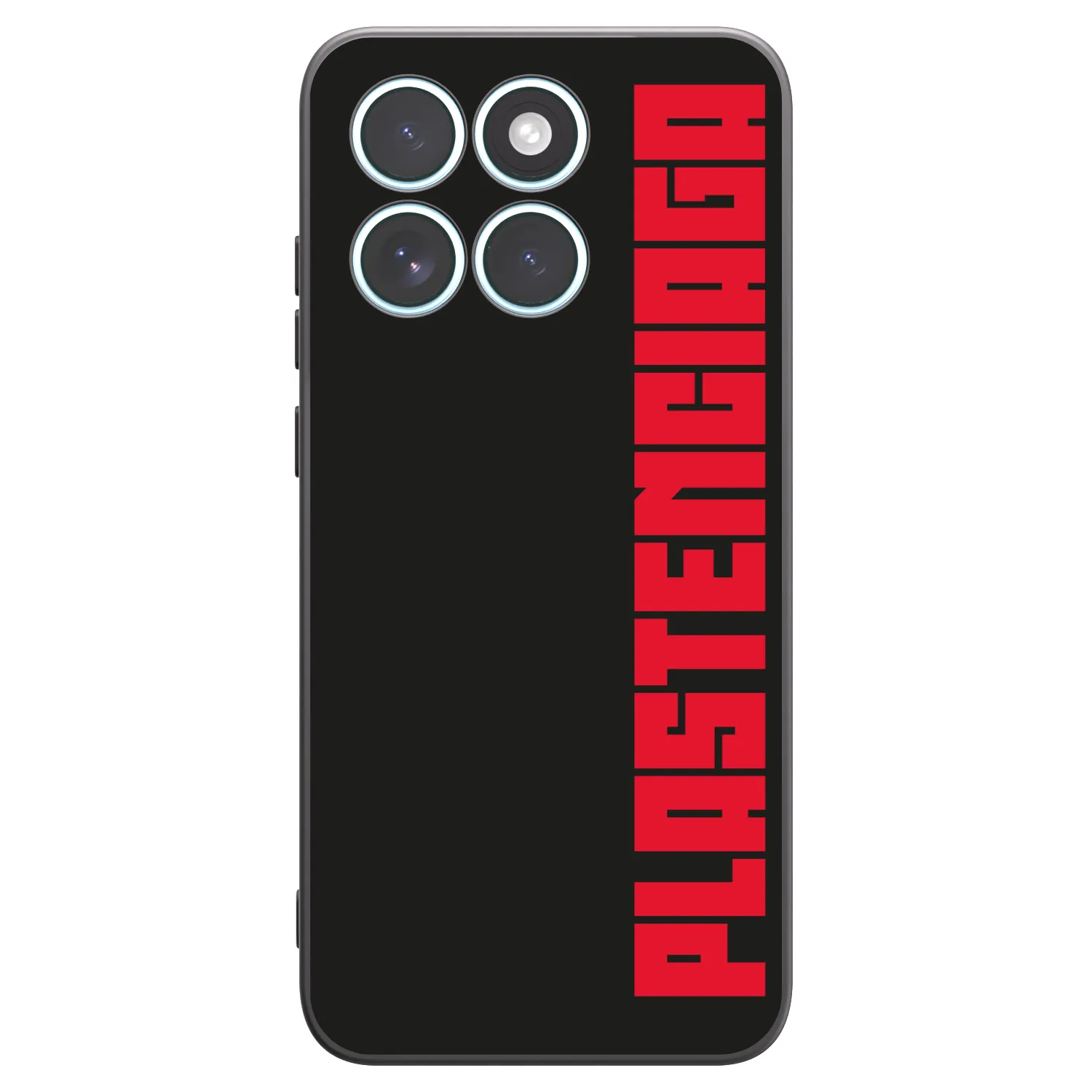 Picasee crna silikonska maskica za Motorola Edge 70 Fusion - Plastenciaga