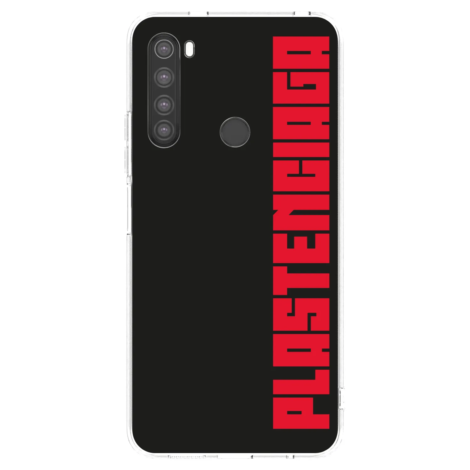 Picasee silikonska prozirna maskica za Xiaomi Redmi Note 8 - Plastenciaga
