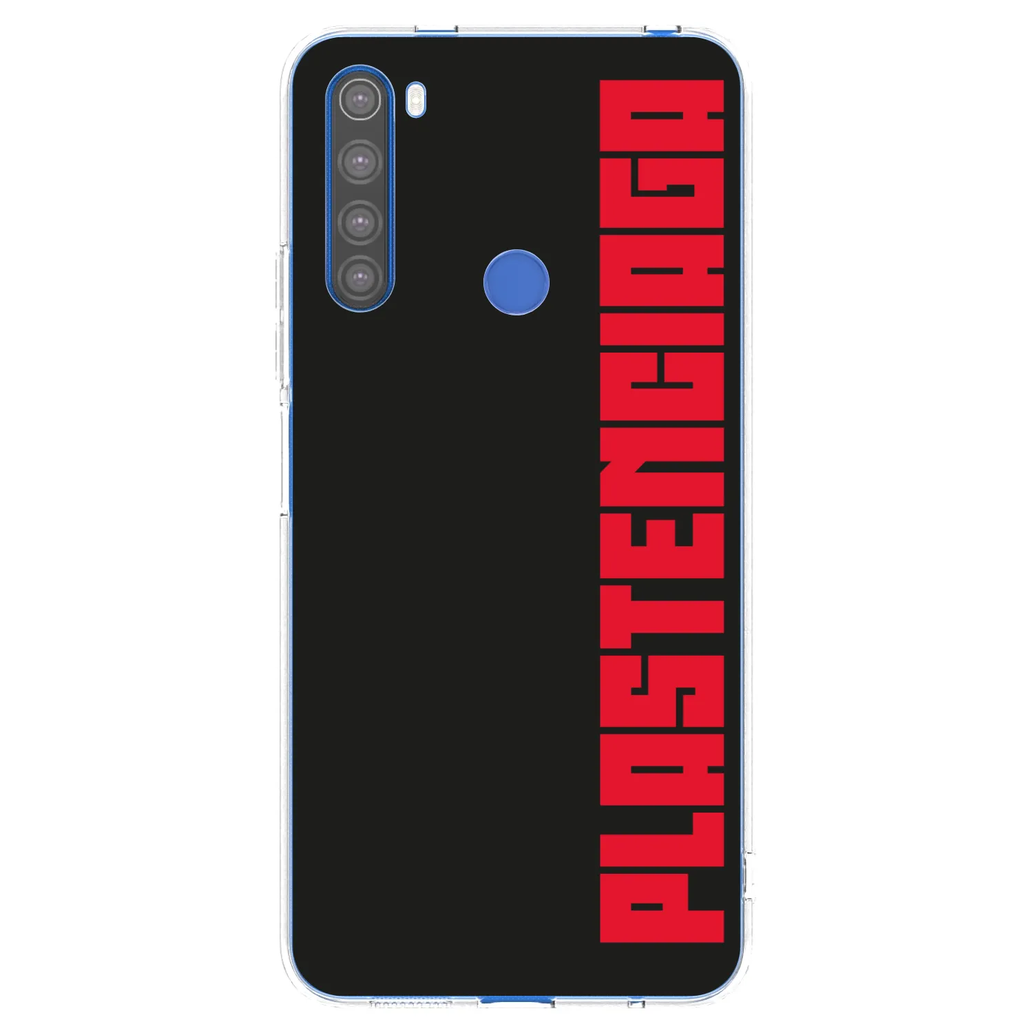Picasee silikonska prozirna maskica za Xiaomi Redmi Note 8T - Plastenciaga