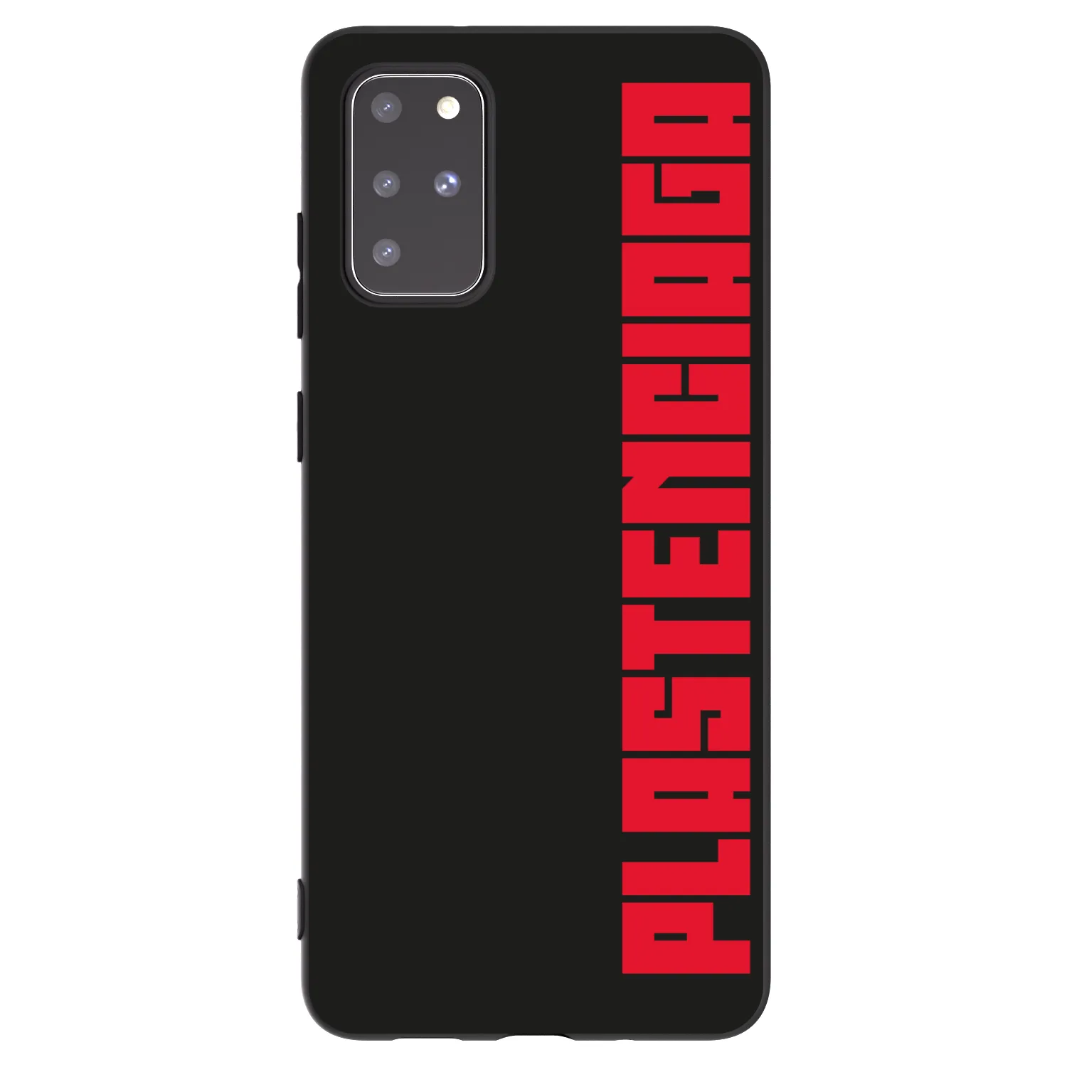 Picasee crna silikonska maskica za Samsung Galaxy S20+ G985F - Plastenciaga