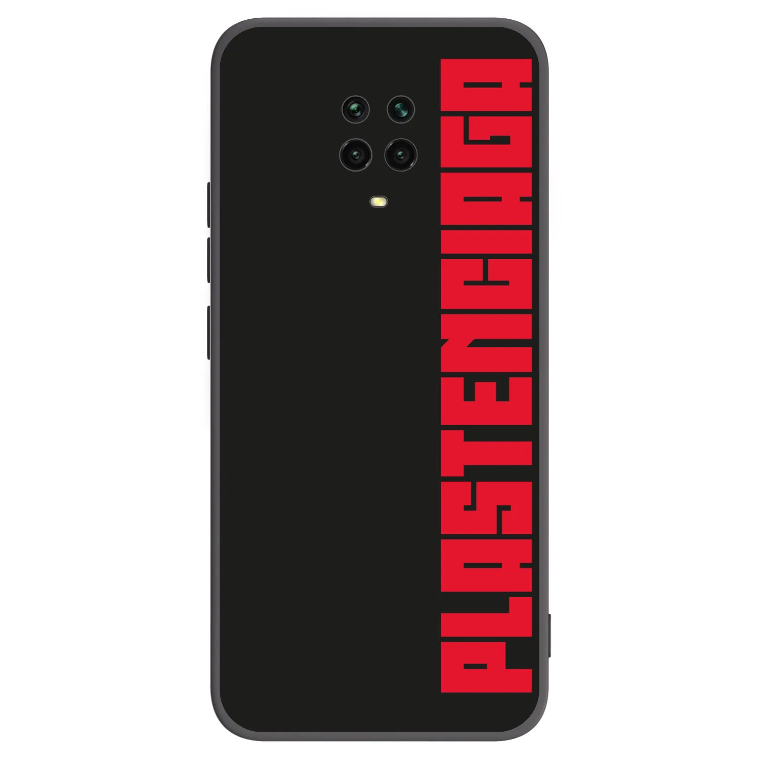 Picasee crna silikonska maskica za Xiaomi Redmi Note 9 Pro - Plastenciaga