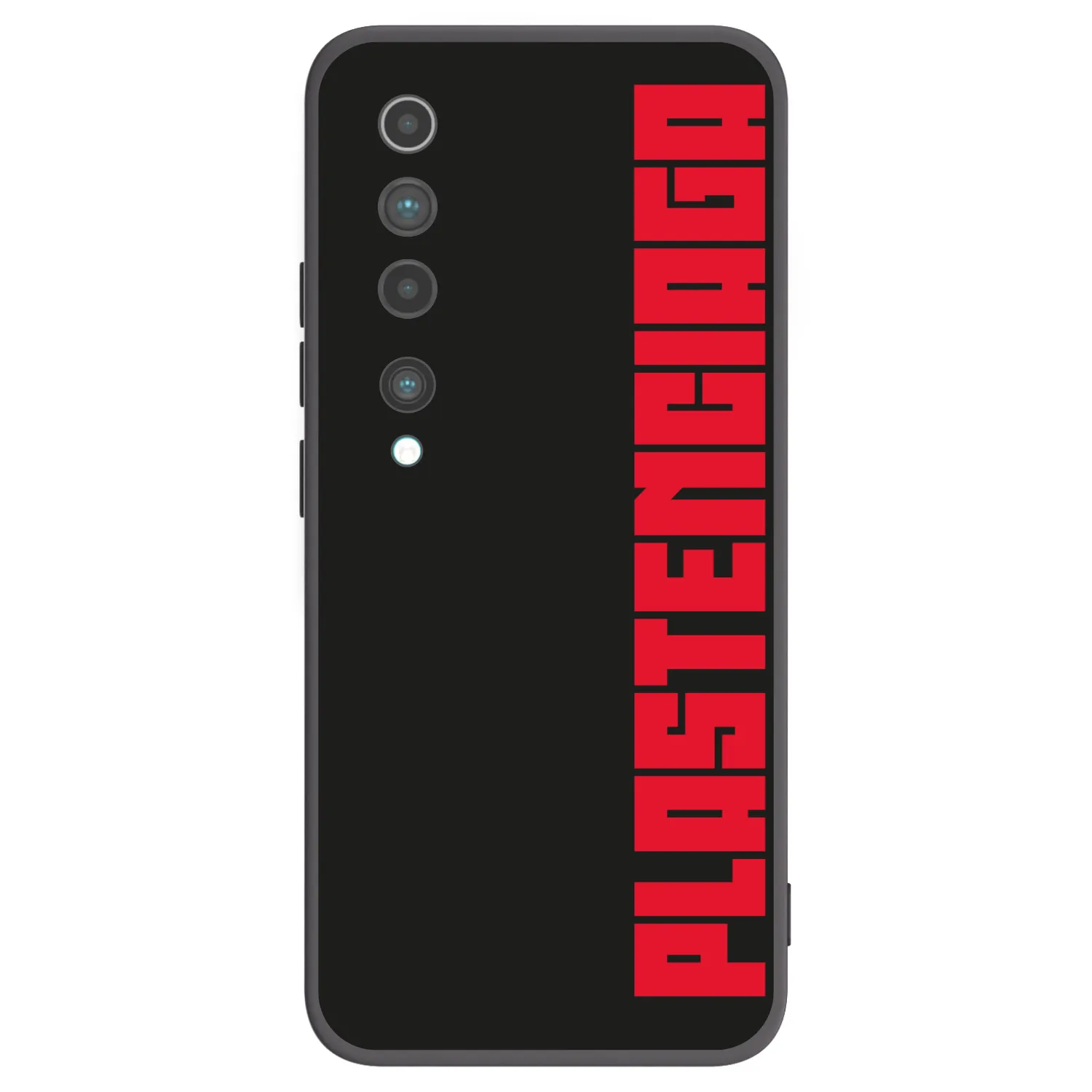 Picasee crna silikonska maskica za Xiaomi Mi 10 - Plastenciaga
