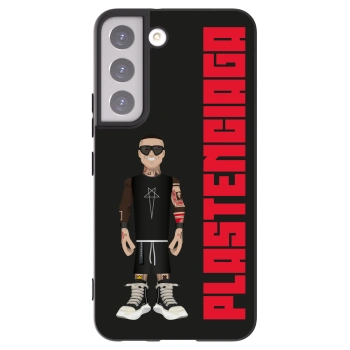 Picasee crna silikonska maskica za Samsung Galaxy S22 5G - Tomáš Rajchl