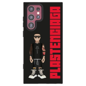 Picasee crna silikonska maskica za Samsung Galaxy S22 Ultra 5G - Tomáš Rajchl