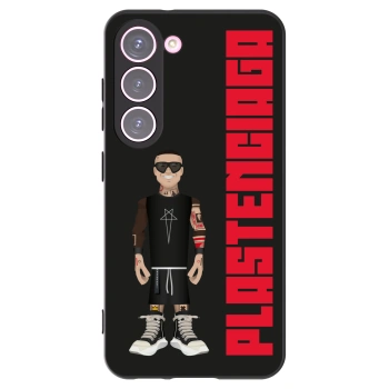 Picasee crna silikonska maskica za Samsung Galaxy S23 5G - Tomáš Rajchl