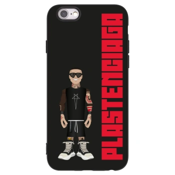 Picasee crna silikonska maskica za Apple iPhone 6/6S - Tomáš Rajchl