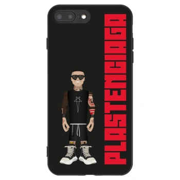 Picasee crna silikonska maskica za Apple iPhone 8 Plus - Tomáš Rajchl