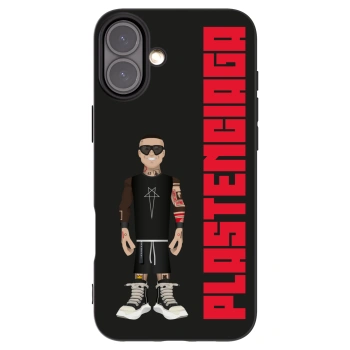 Picasee crna silikonska maskica za Apple iPhone 16 Plus - Tomáš Rajchl