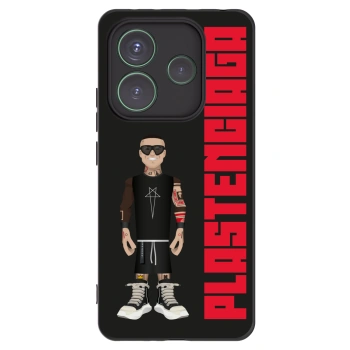 Picasee crna silikonska maskica za Xiaomi Redmi Note 14 5G - Tomáš Rajchl