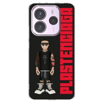 Picasee silikonska prozirna maskica za Xiaomi Redmi Note 14 5G - Tomáš Rajchl