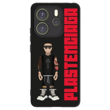 Picasee crna silikonska maskica za Xiaomi Redmi Note 14 4G - Tomáš Rajchl