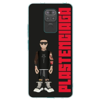 Picasee crna silikonska maskica za Xiaomi Redmi Note 9 - Tomáš Rajchl