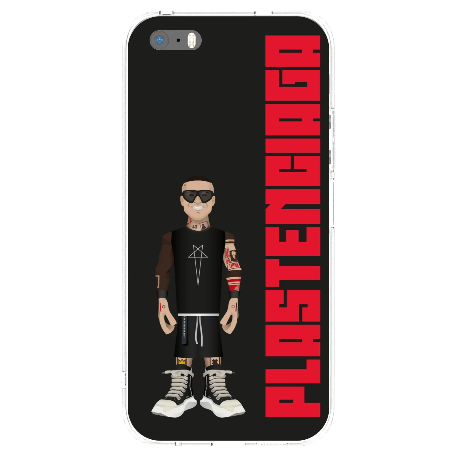 Picasee silikonska prozirna maskica za Apple iPhone 5/5S/SE - Tomáš Rajchl