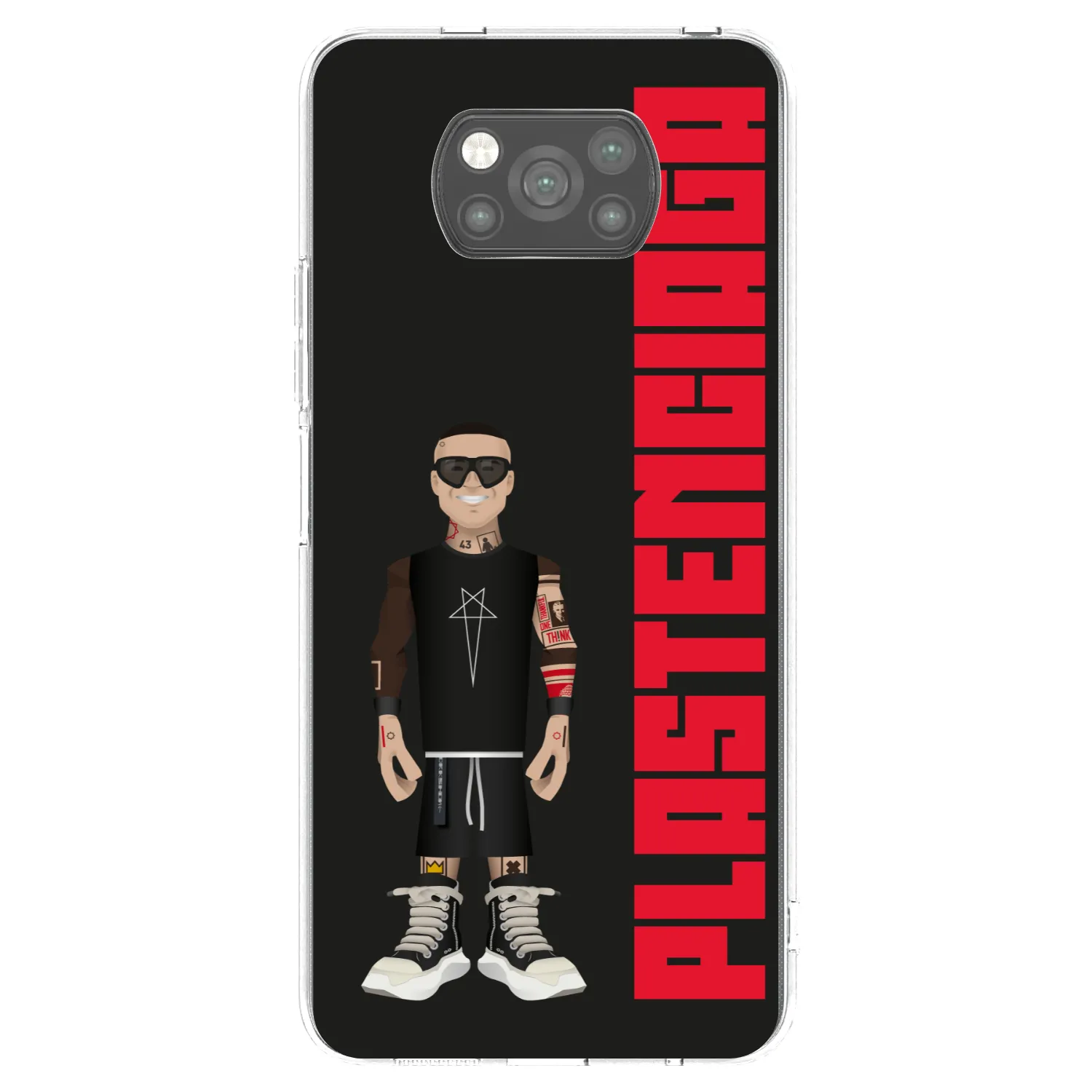 Picasee crna silikonska maskica za Xiaomi Poco X3 - Tomáš Rajchl