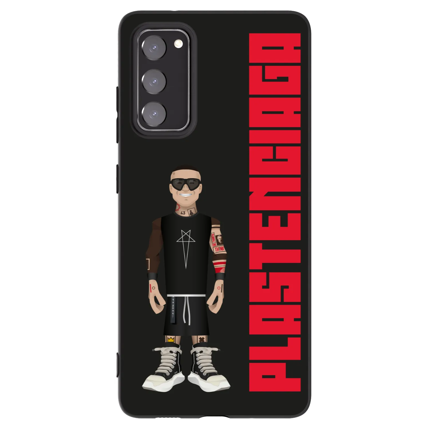 Picasee crna silikonska maskica za Samsung Galaxy S20 FE - Tomáš Rajchl