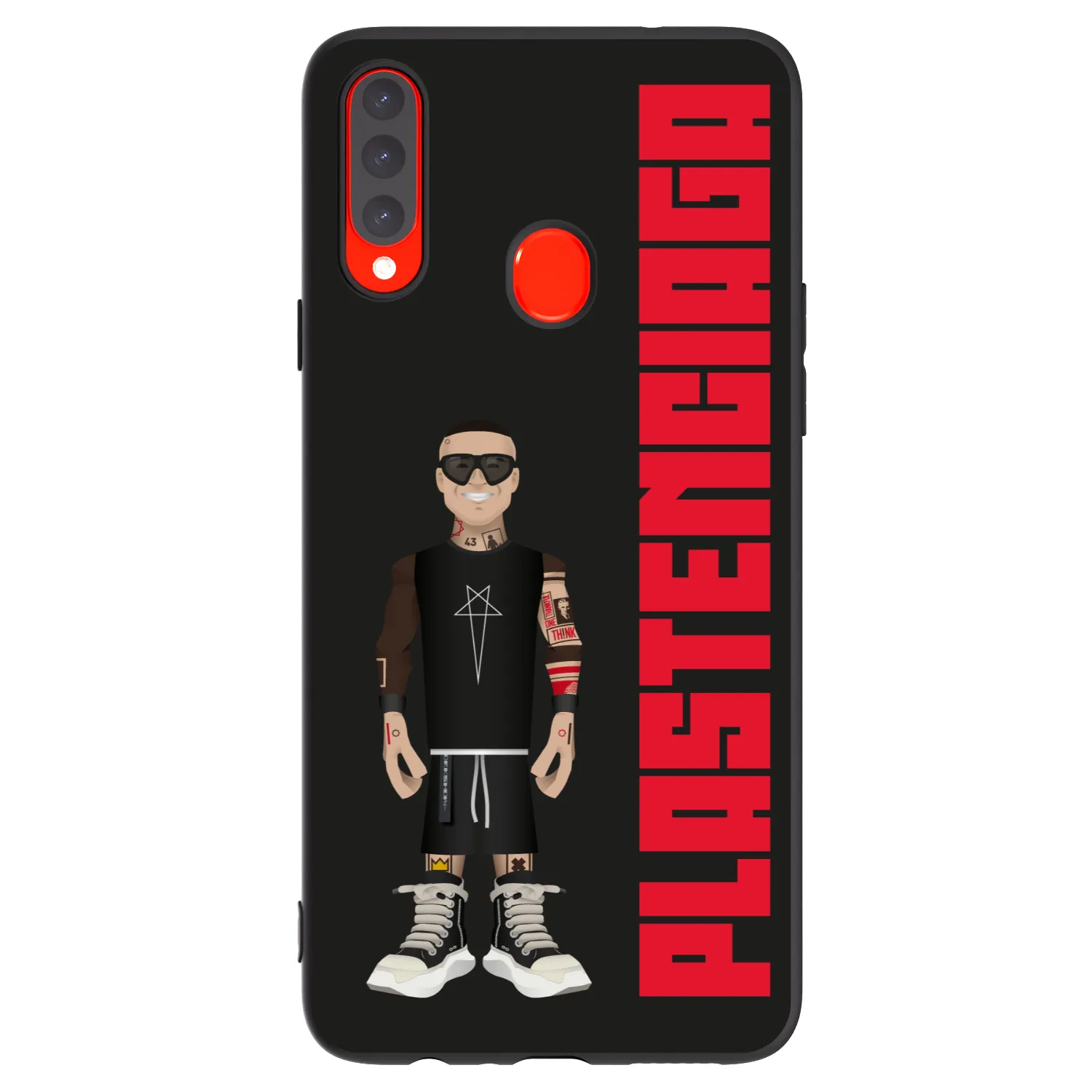 Picasee crna silikonska maskica za Samsung Galaxy A20s - Tomáš Rajchl