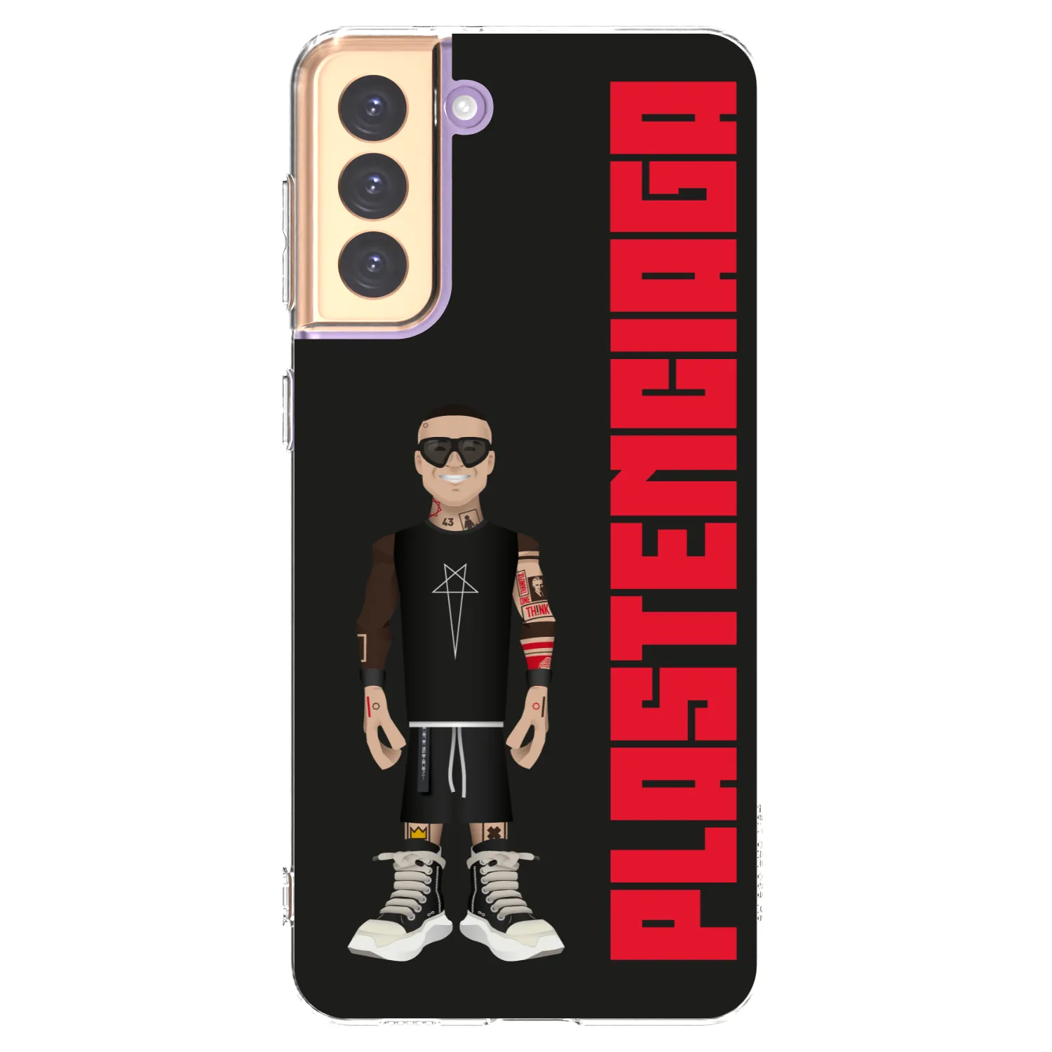 Picasee silikonska prozirna maskica za Samsung Galaxy S21+ 5G G996F - Tomáš Rajchl