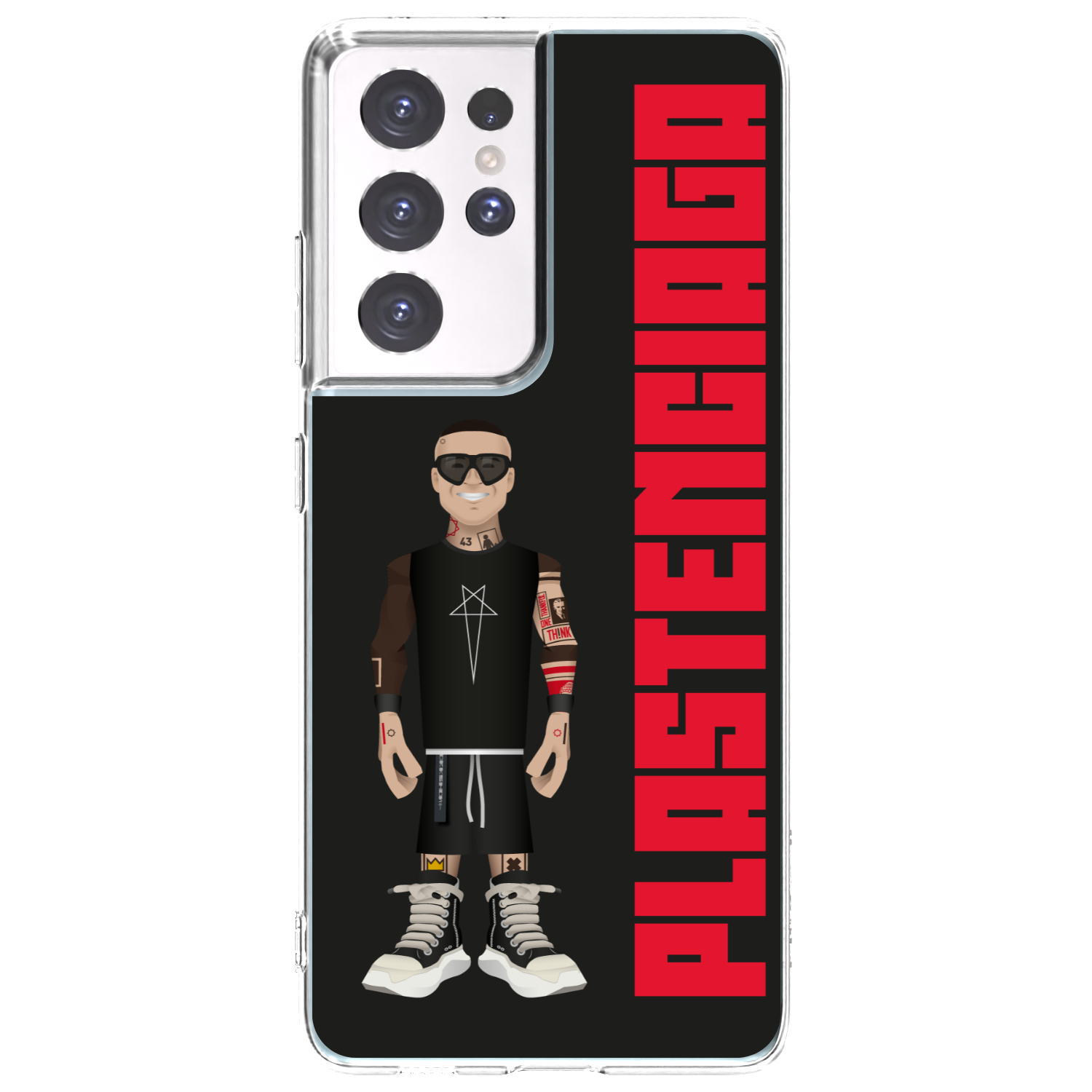 Picasee silikonska prozirna maskica za Samsung Galaxy S21 Ultra 5G G998B - Tomáš Rajchl