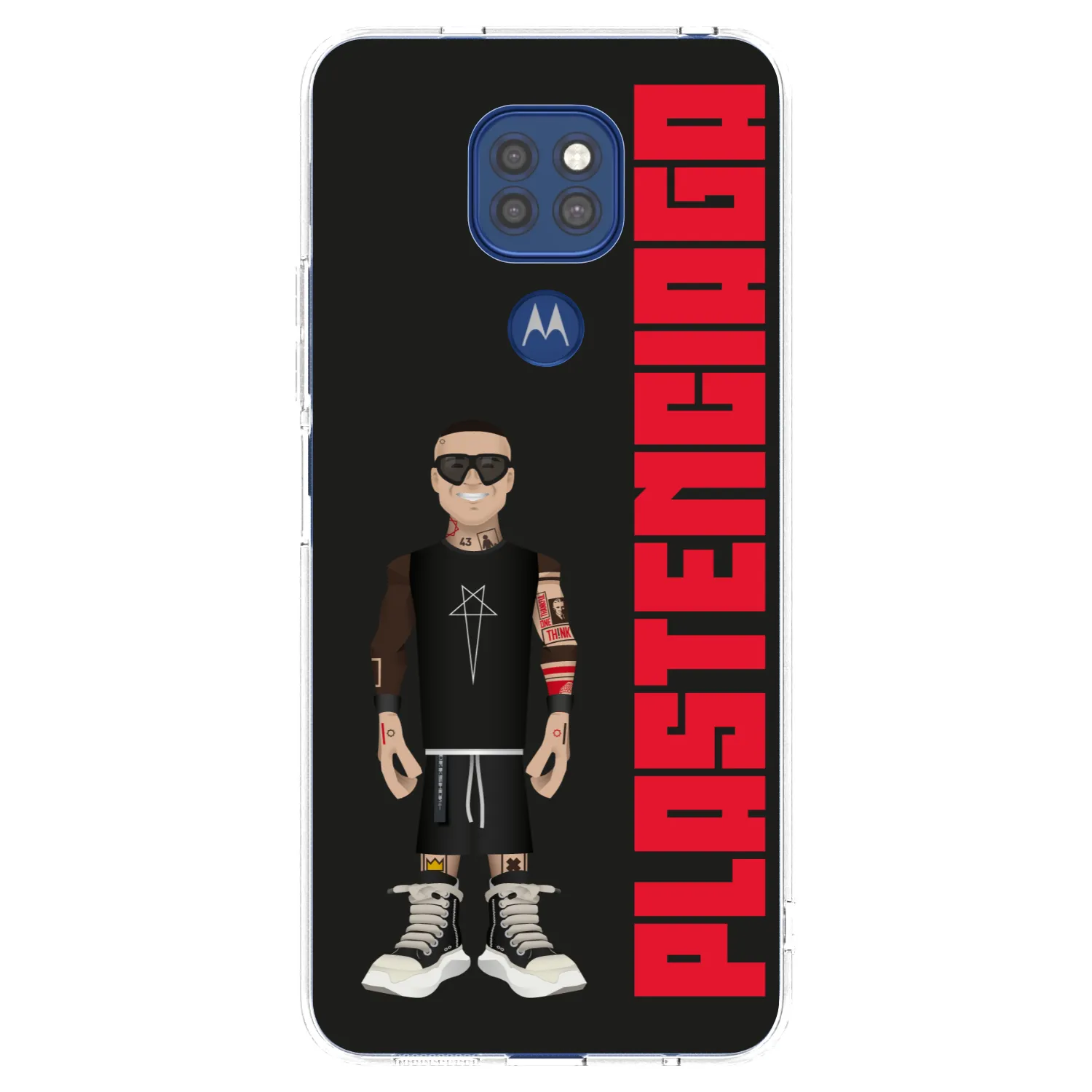Picasee silikonska prozirna maskica za Motorola Moto G9 Play - Tomáš Rajchl