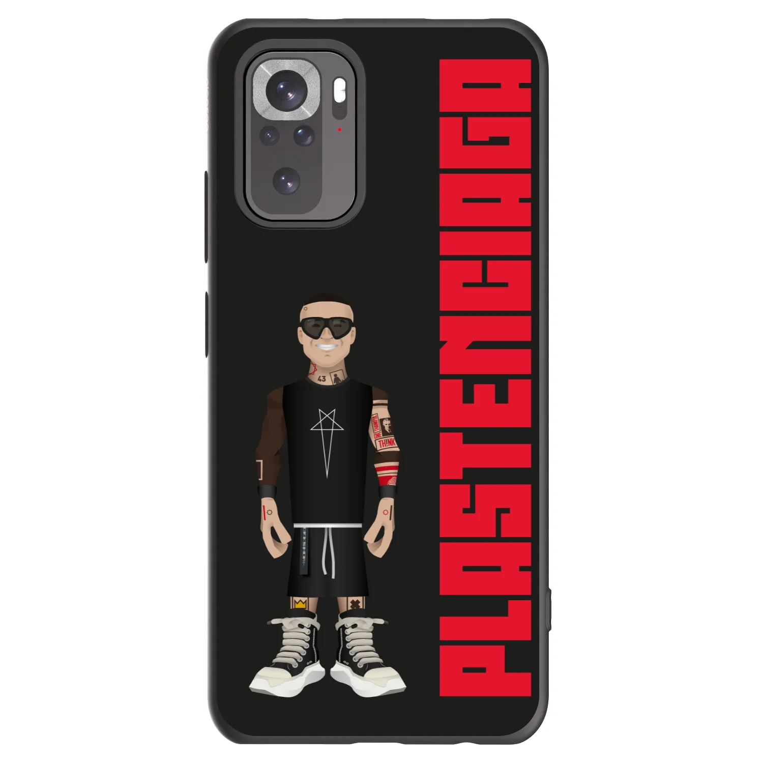 Picasee crna silikonska maskica za Xiaomi Redmi Note 10 - Tomáš Rajchl