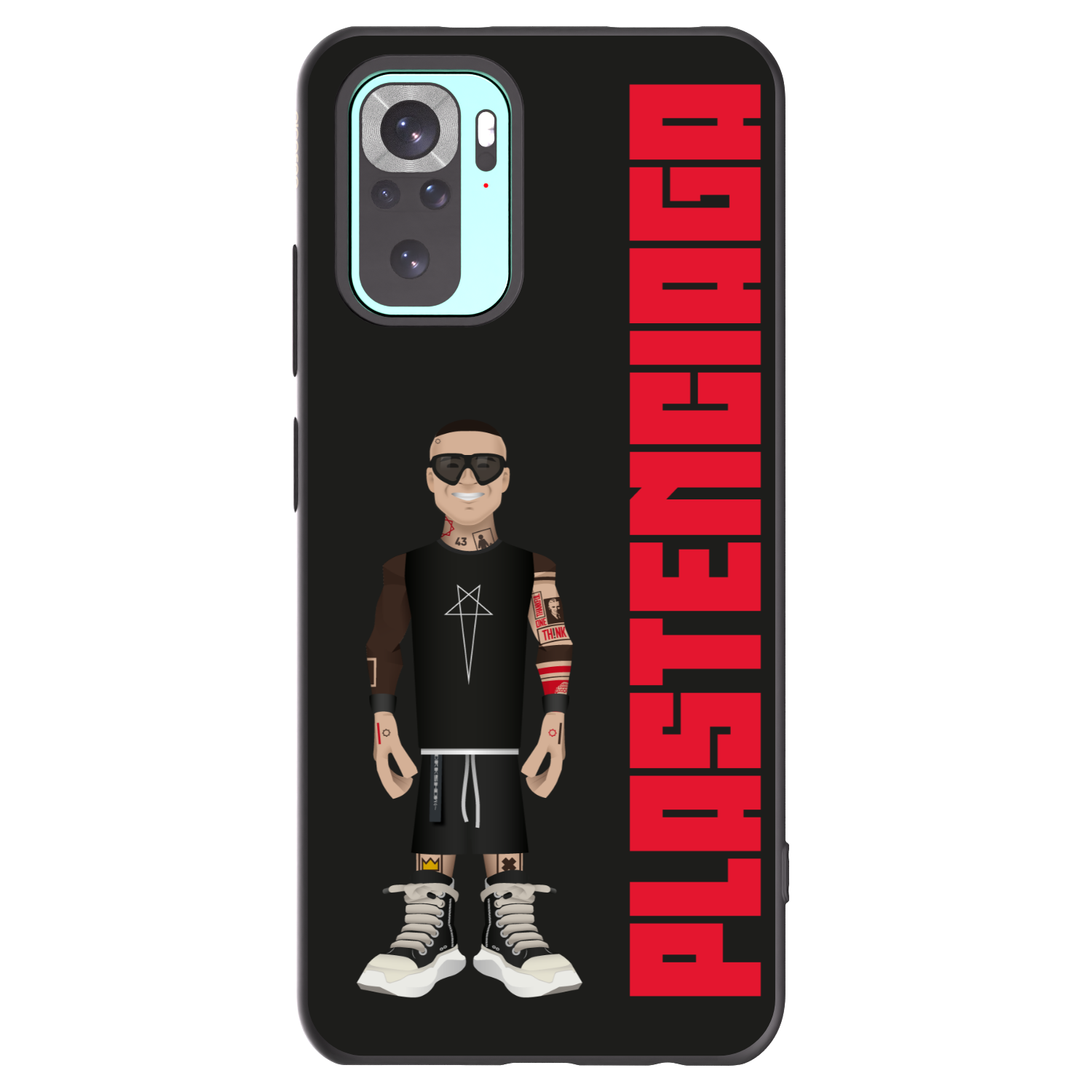 Picasee crna silikonska maskica za Xiaomi Redmi Note 10 Pro - Tomáš Rajchl