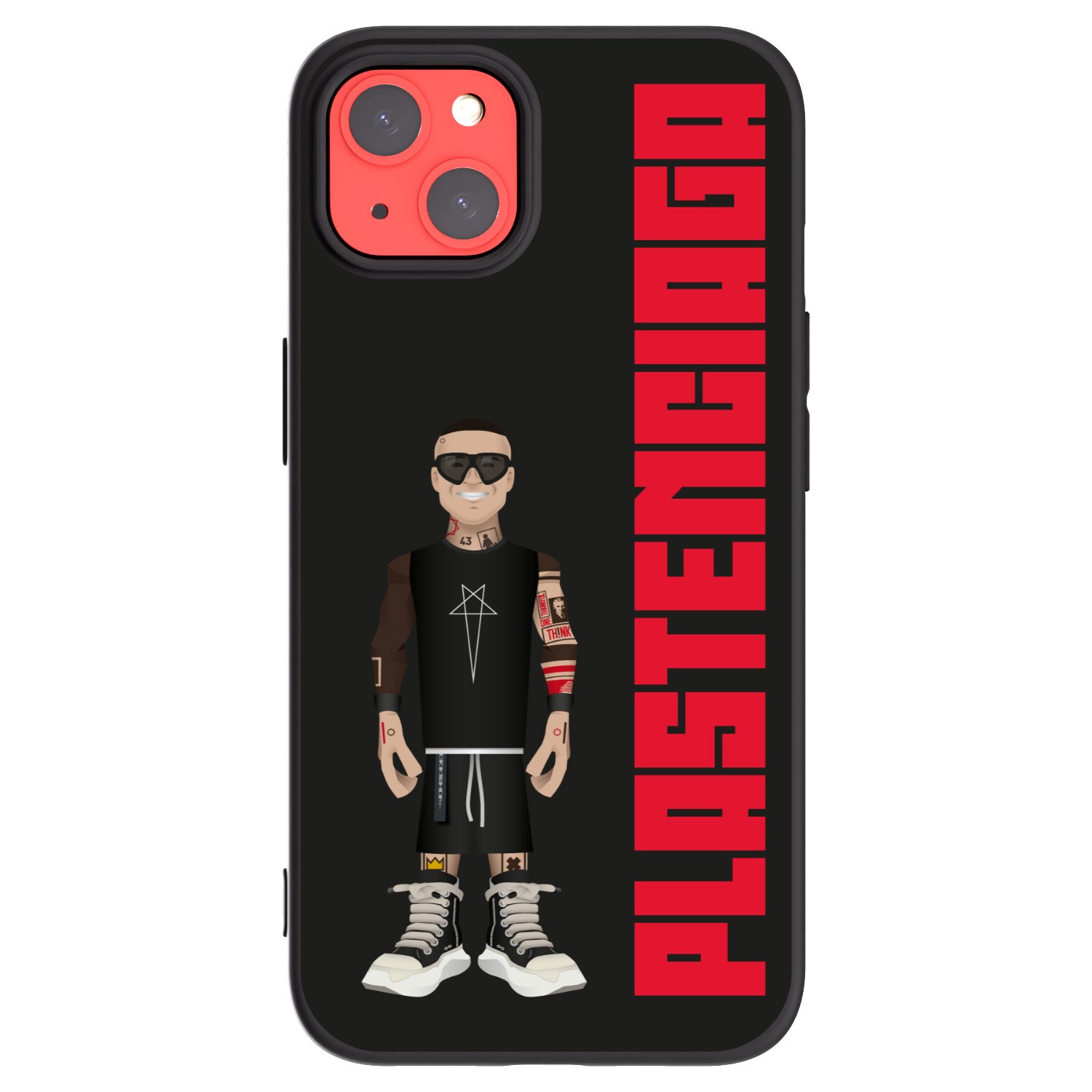 Picasee crna silikonska maskica za Apple iPhone 13 - Tomáš Rajchl