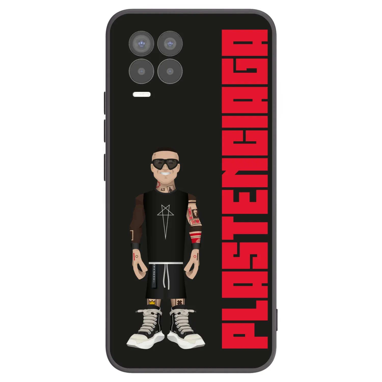 Picasee crna silikonska maskica za Realme 8 Pro - Tomáš Rajchl