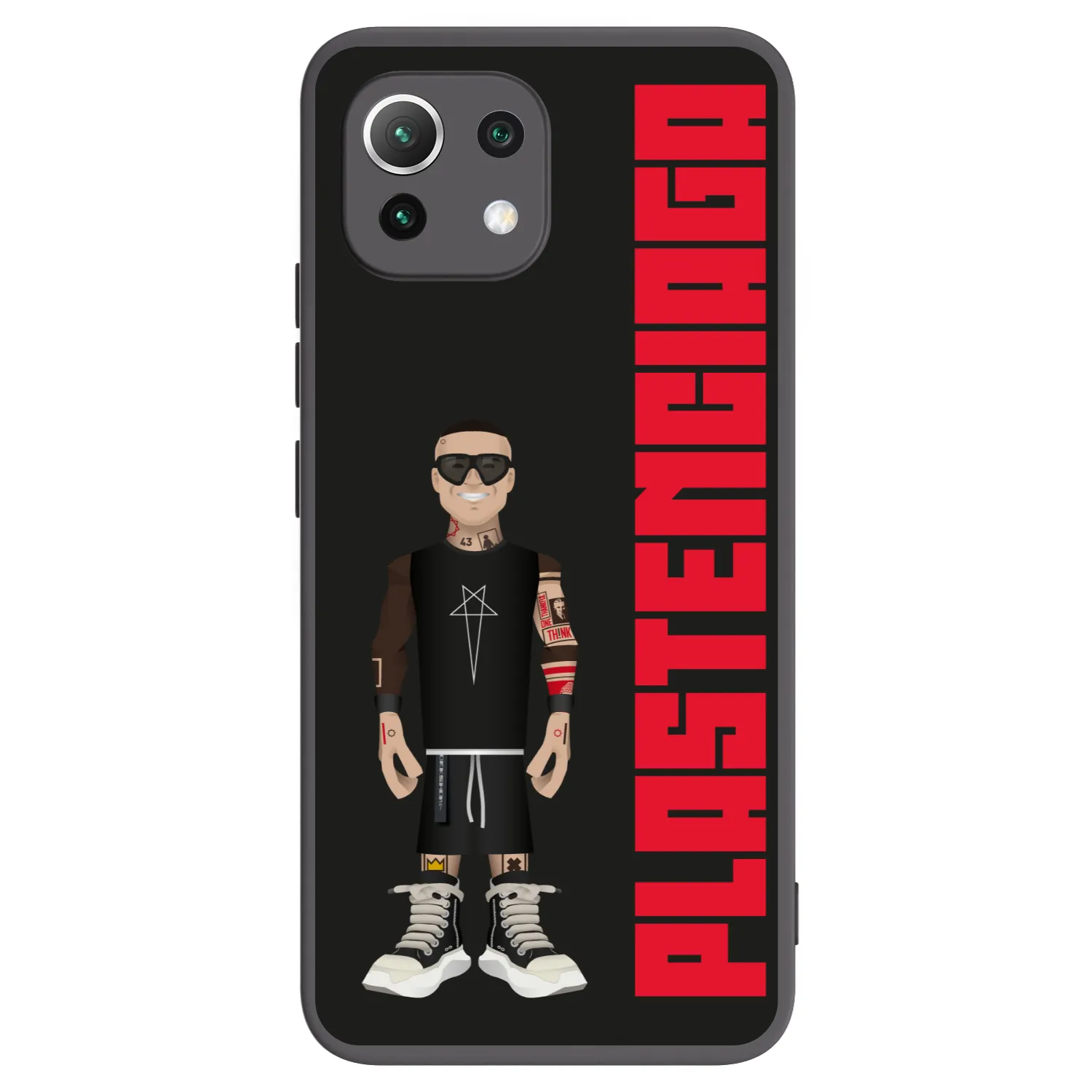 Picasee crna silikonska maskica za Xiaomi 11 Lite 5G NE - Tomáš Rajchl
