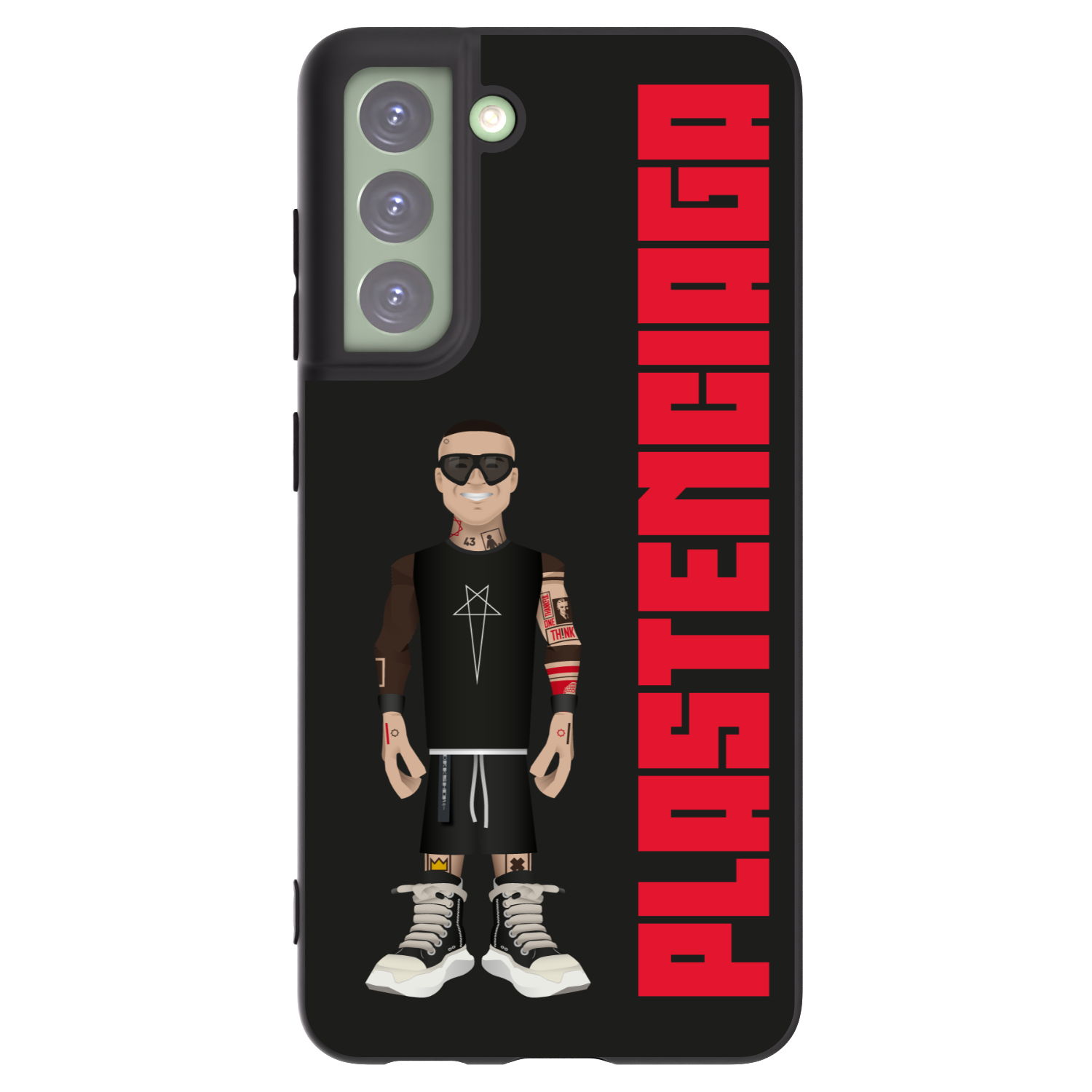 Picasee crna silikonska maskica za Samsung Galaxy S21 FE 5G - Tomáš Rajchl