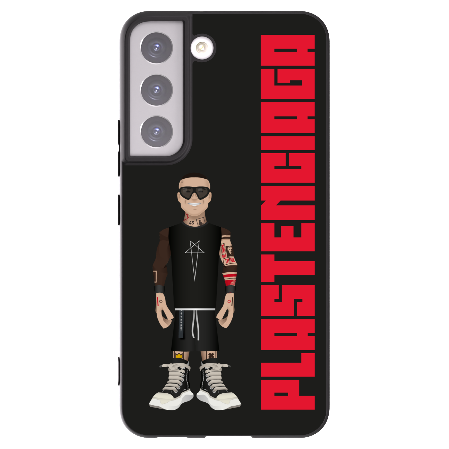 Picasee crna silikonska maskica za Samsung Galaxy S22 5G - Tomáš Rajchl