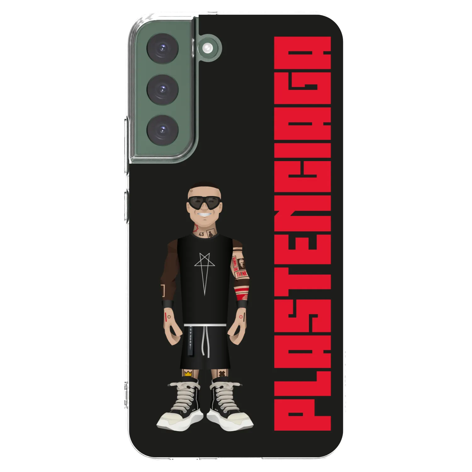 Picasee silikonska prozirna maskica za Samsung Galaxy S22+ 5G - Tomáš Rajchl