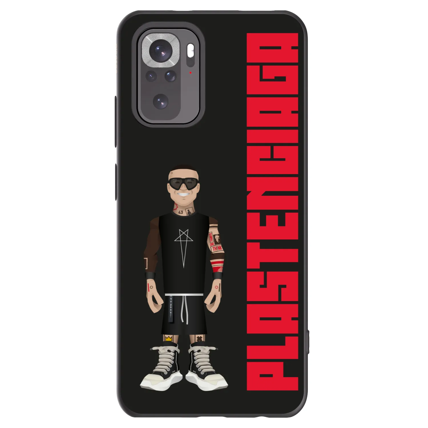Picasee crna silikonska maskica za Xiaomi Redmi Note 11S 4G - Tomáš Rajchl