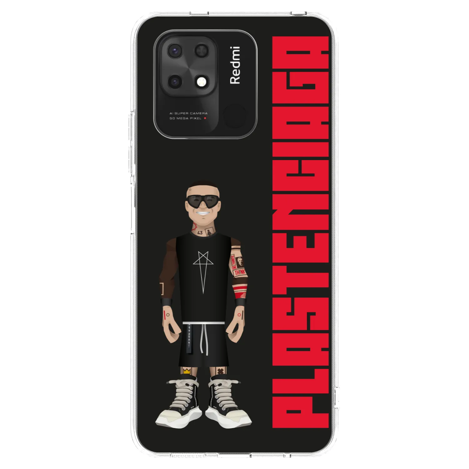 Picasee silikonska prozirna maskica za Xiaomi Redmi 10C - Tomáš Rajchl