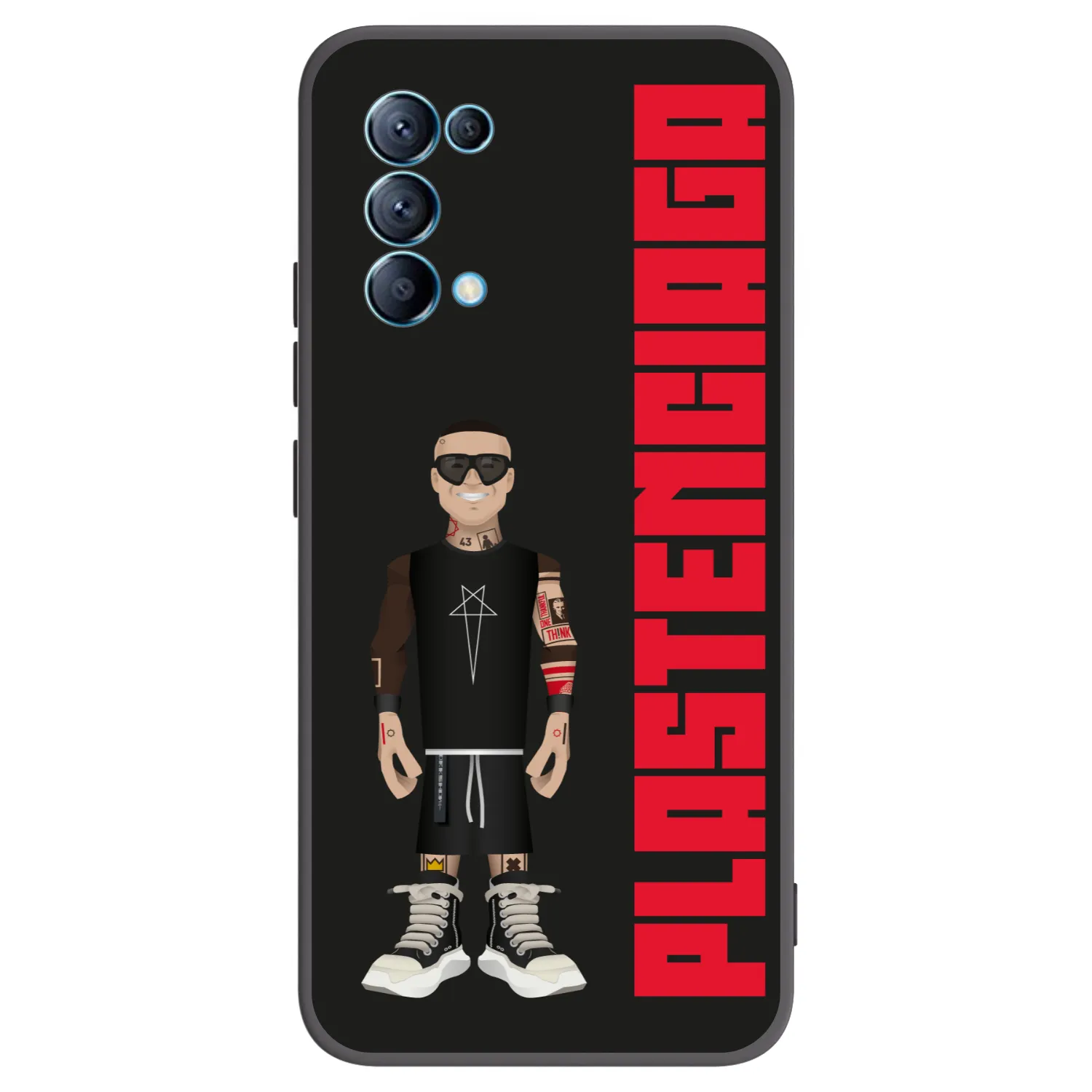 Picasee crna silikonska maskica za OPPO Reno 5 5G - Tomáš Rajchl