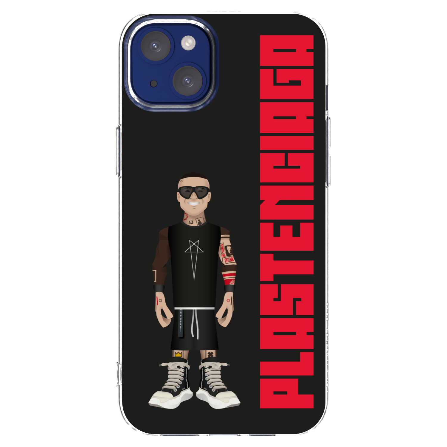 Picasee silikonska prozirna maskica za Apple iPhone 14 Plus - Tomáš Rajchl