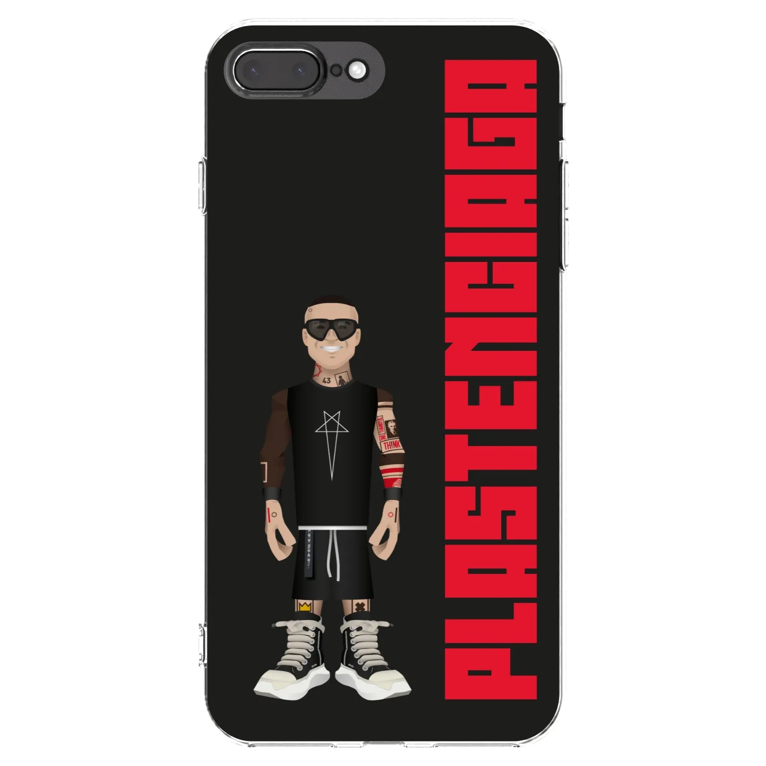 Picasee silikonska prozirna maskica za Apple iPhone 8 Plus - Tomáš Rajchl