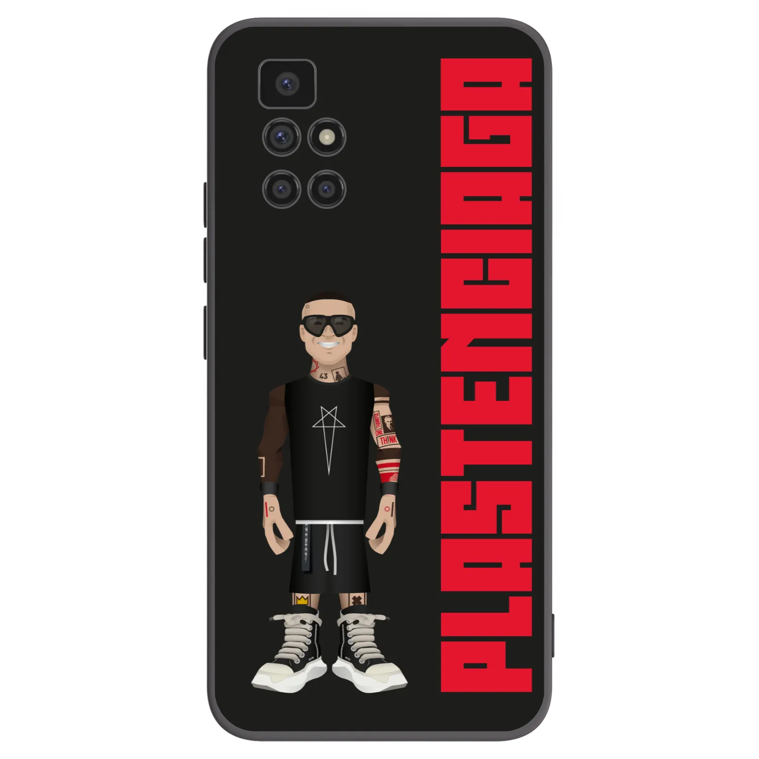 Picasee crna silikonska maskica za Xiaomi Redmi 10 (2022) - Tomáš Rajchl